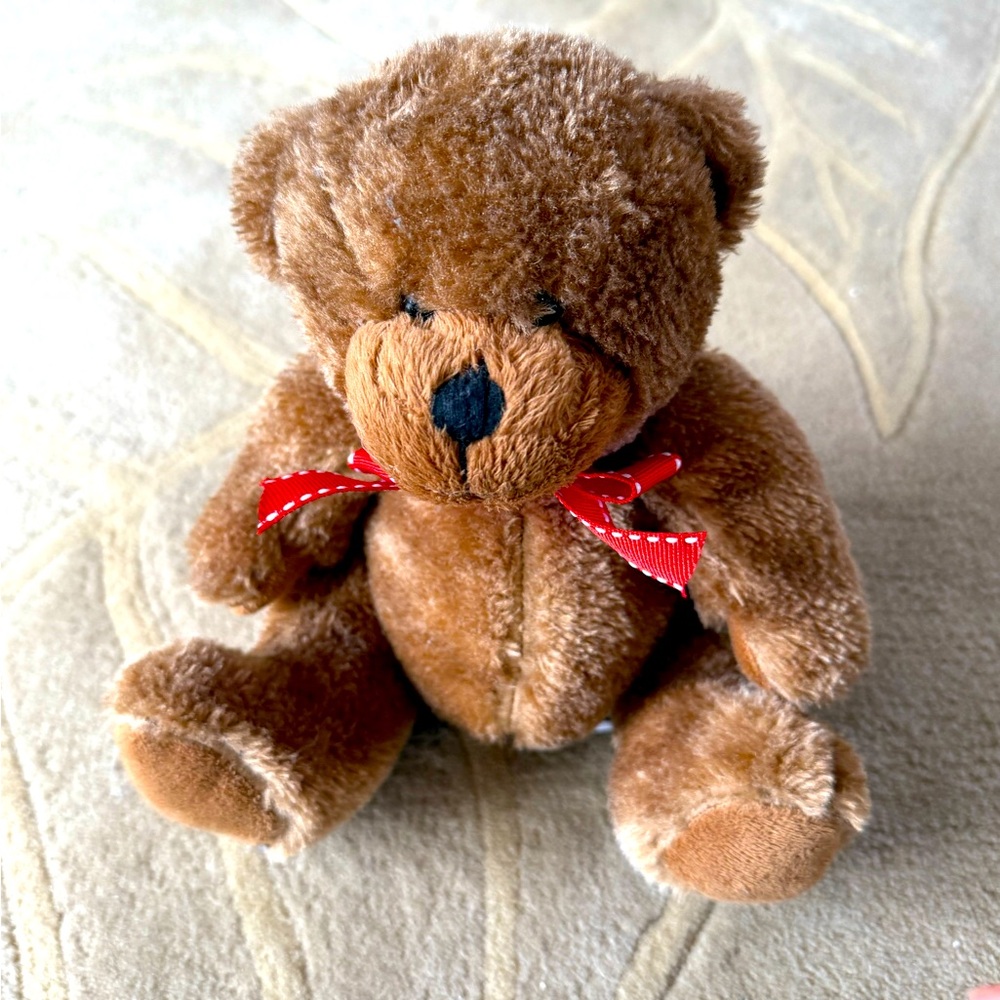 Proflowers Brown Teddy Bear with Red Bow